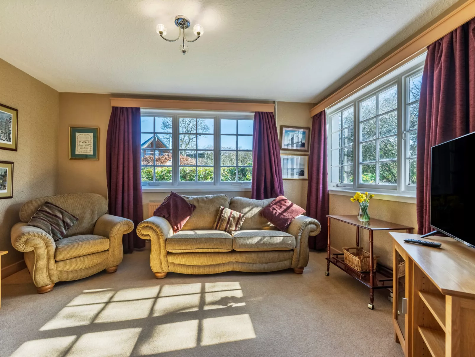 White House Retreat-Binnen