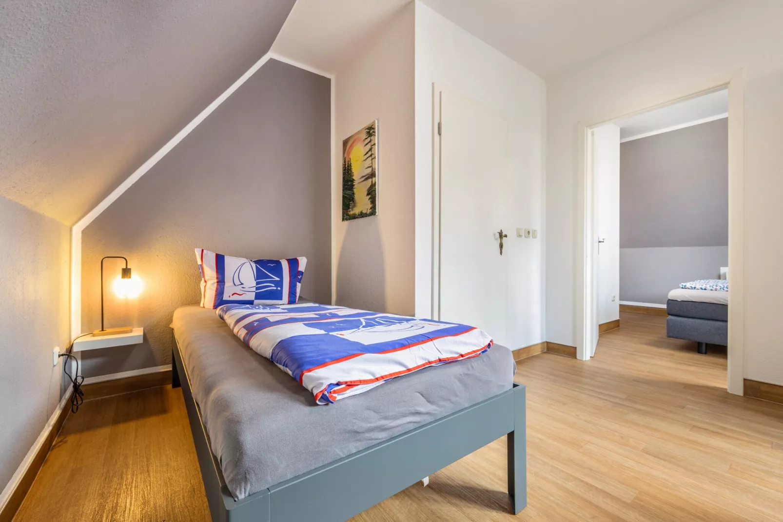 Nr5 - Schwalbennest 4 Personen-Slaapkamer
