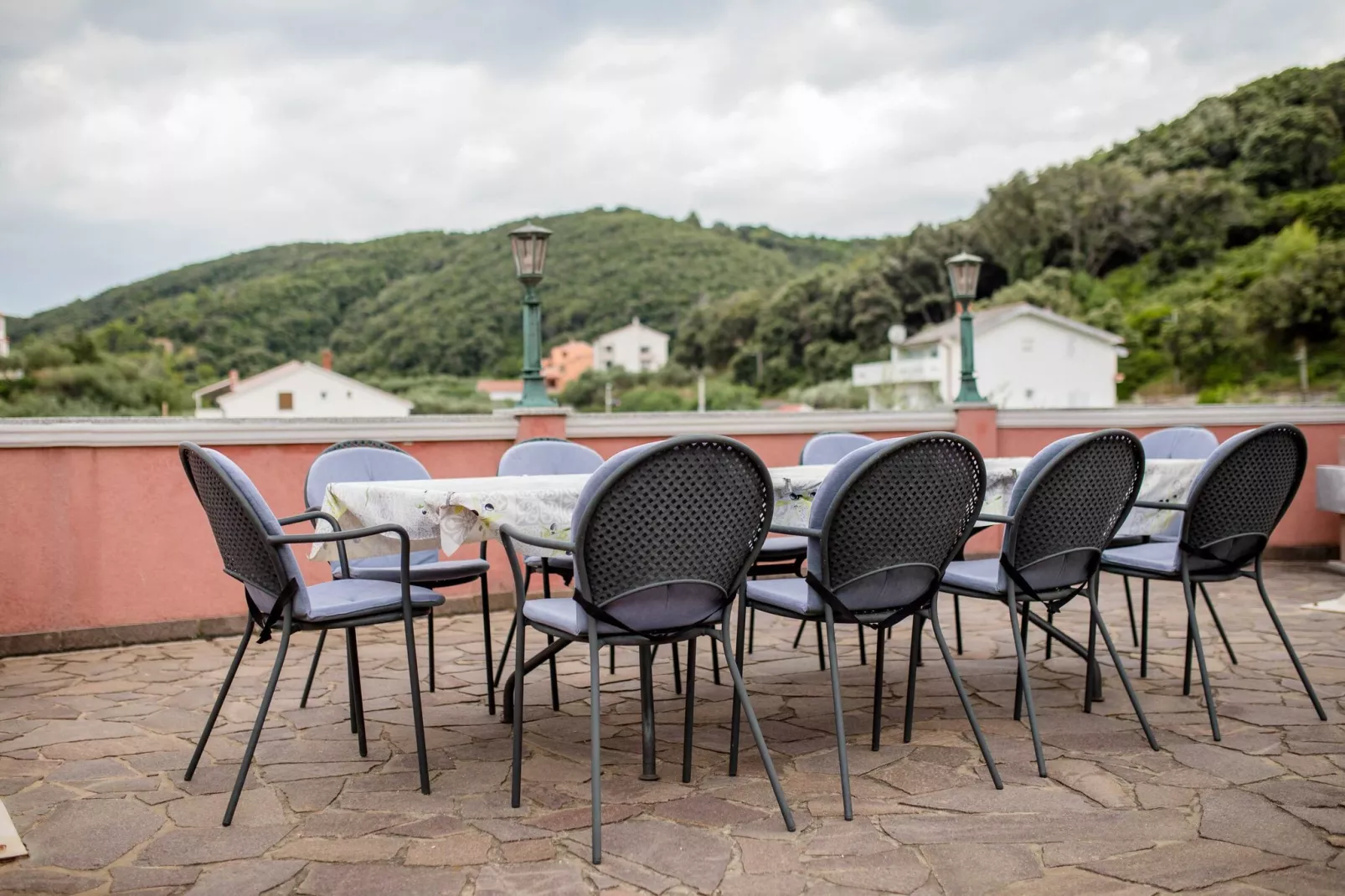 Guest House Villa Anggela - Double Room with Balcony and Sea View (BR3)-Buitenlucht