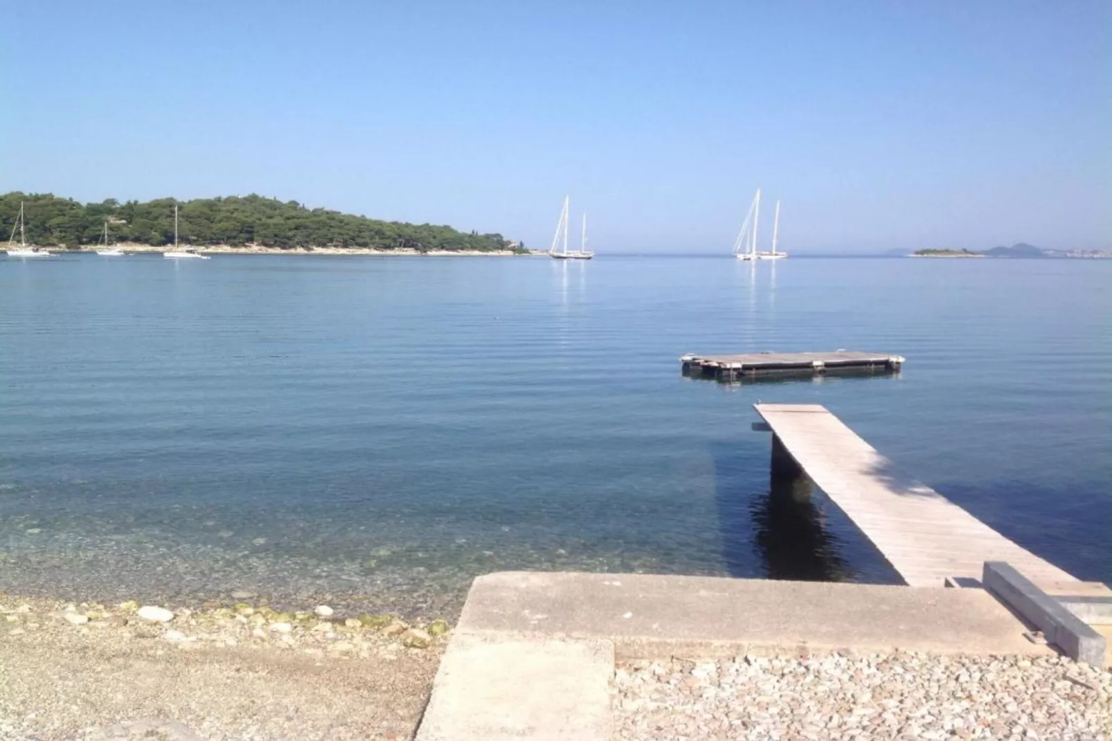 Apartment Biserka-Uitzicht