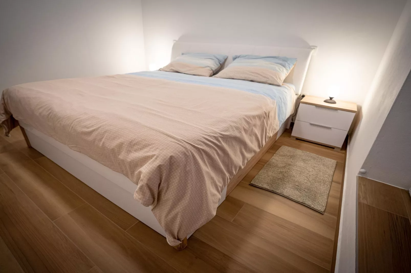 Peaceful Oasis in Nature Holiday Home with Terrace and Sauna - Three Bedroom Holiday Home with Terrace and Sauna-Slaapkamer