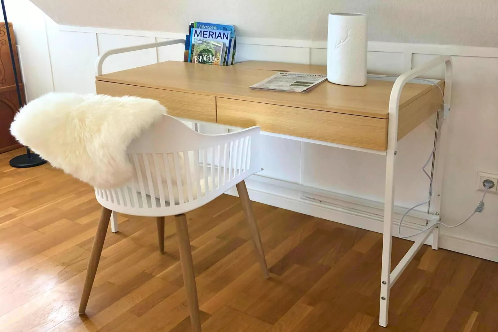 Ferienwohnung Eifelglück mit Dachterrasse-Slaapkamer