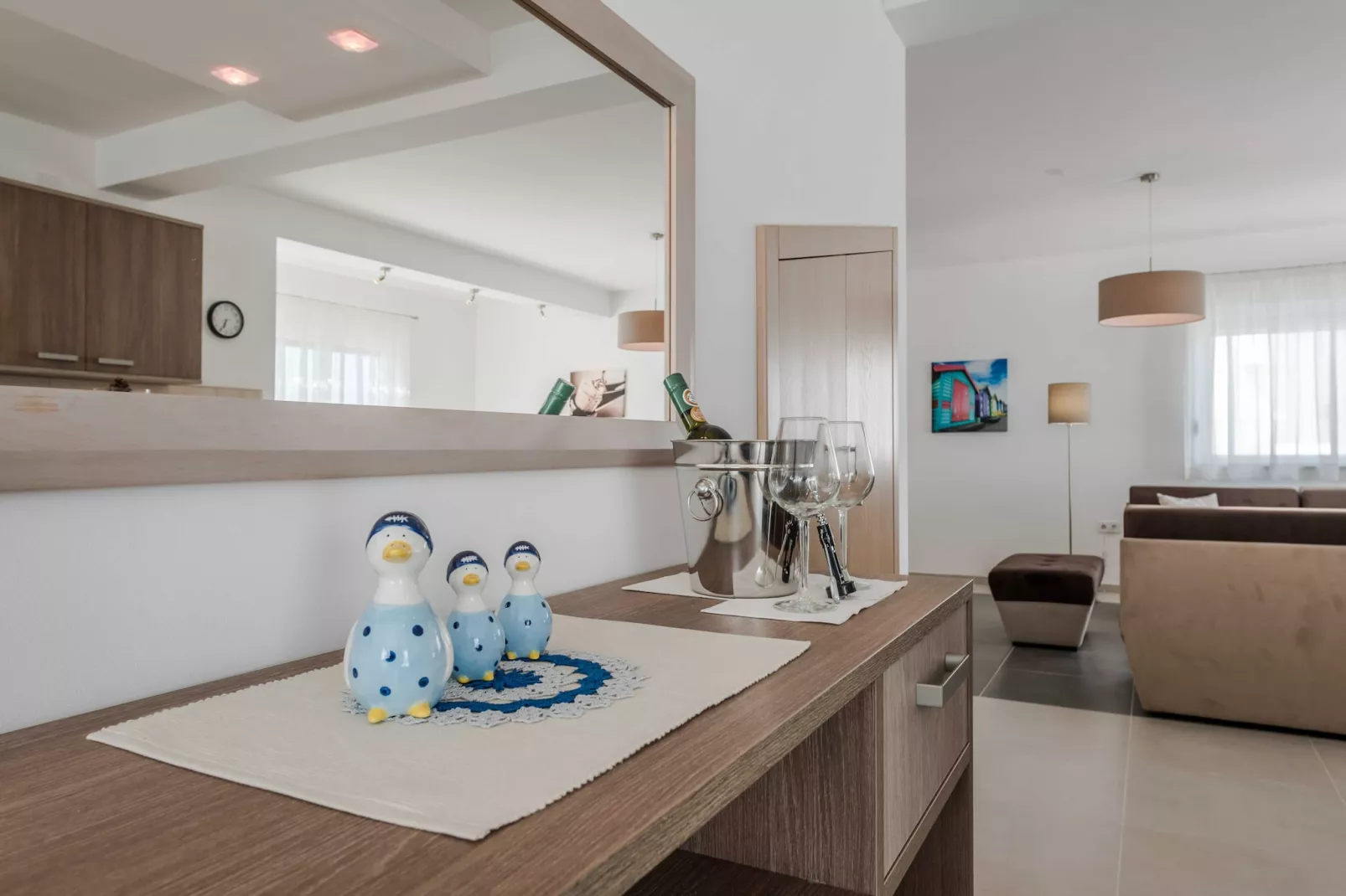 Luxury Escape with Swimming Pool & Modern Design -Deluxe Four Bedroom Villa with Private Pool ( Villa 4)-Keuken