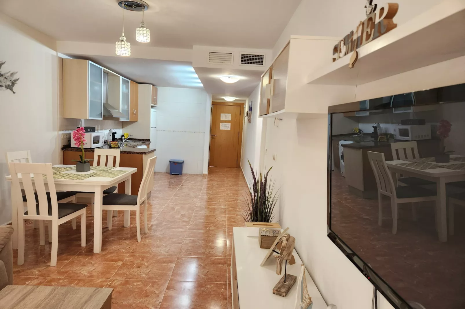 CT 340 AL - Gardenapartment - Paraiso de Vera-Keuken