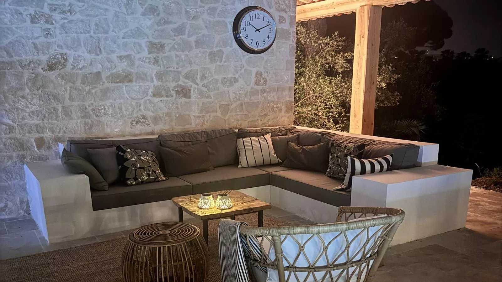 Les Palmiers-Terrasbalkon