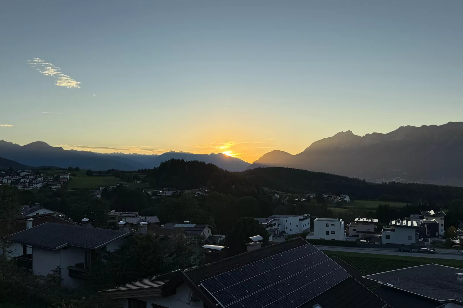 Alpenchalet Berggold-Uitzicht zomer