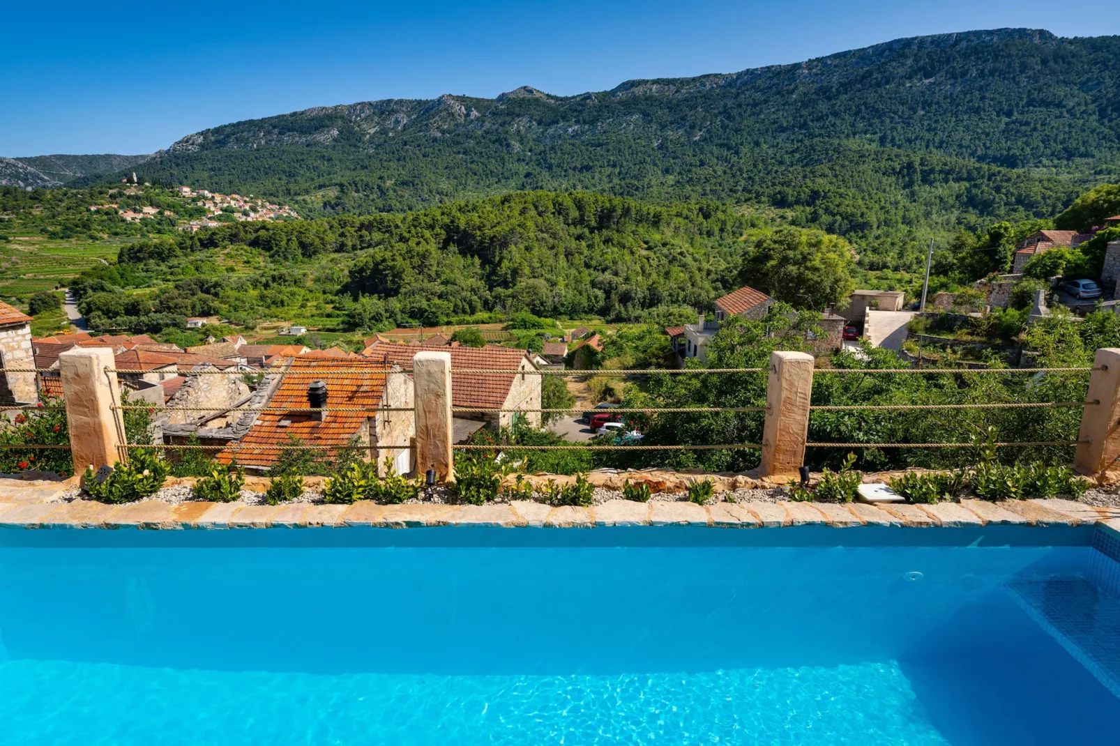 Sea view Villa Amaria-Zwembad