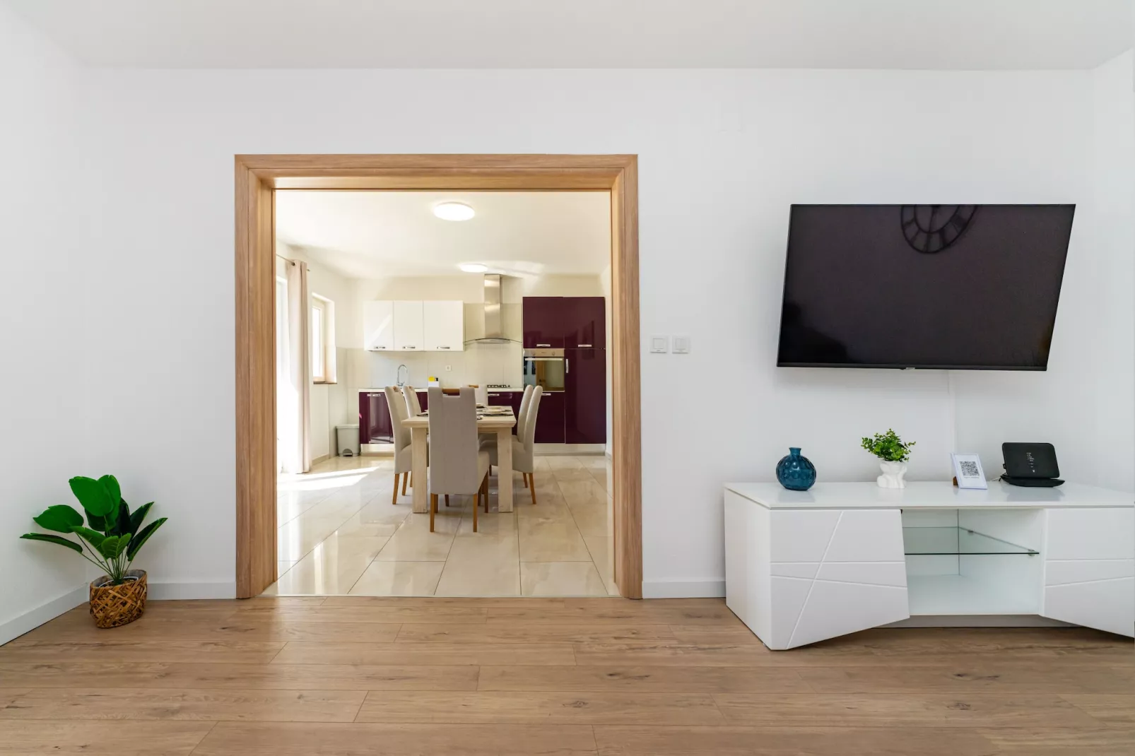 Holiday home Briscola-Woonkamer