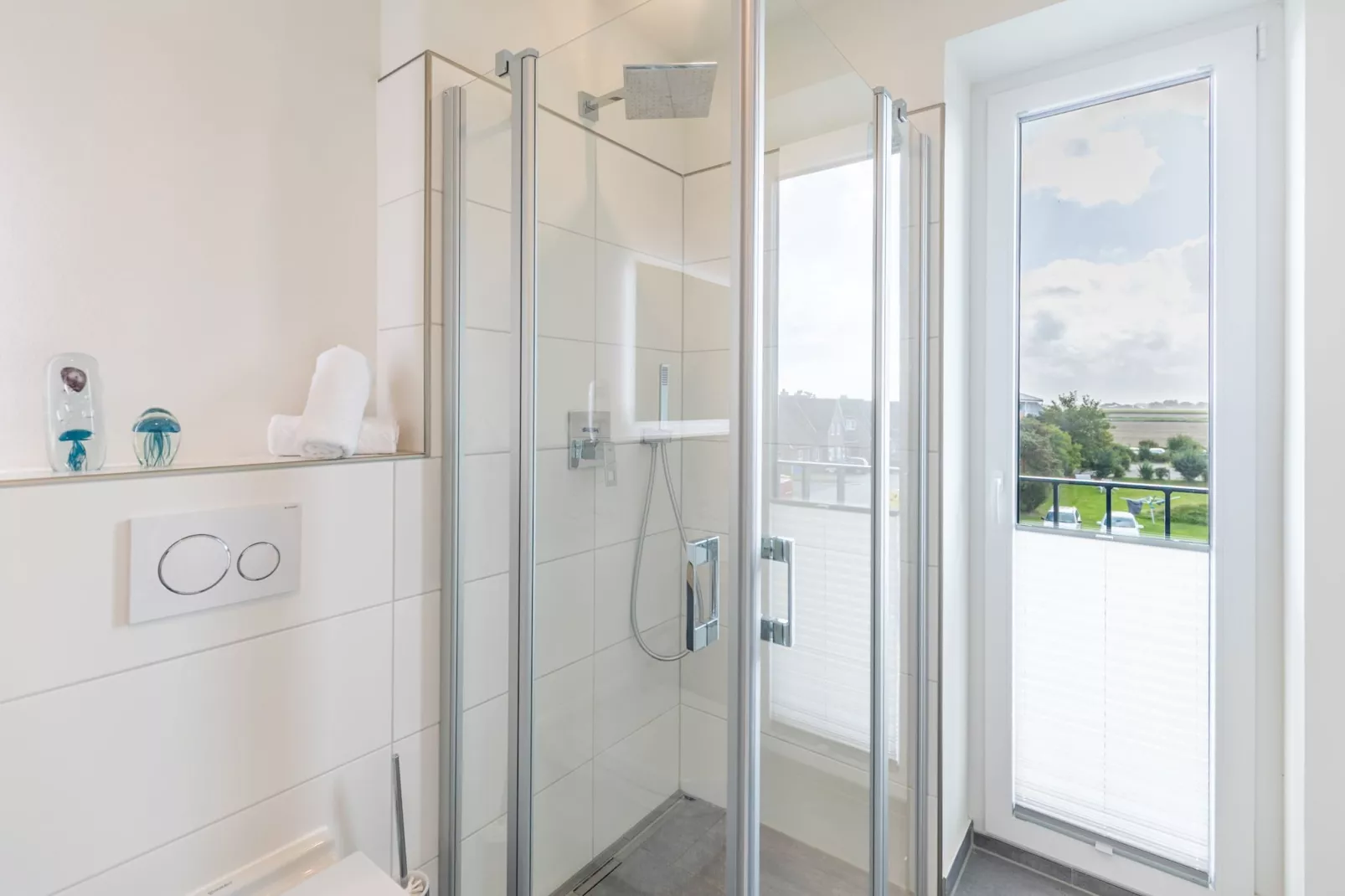 Hallighafen de Luxe auf Nordstrand-Badkamer