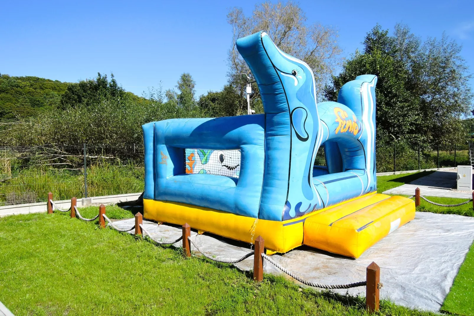 Turkusowa osada Wapnica-Tuinen zomer