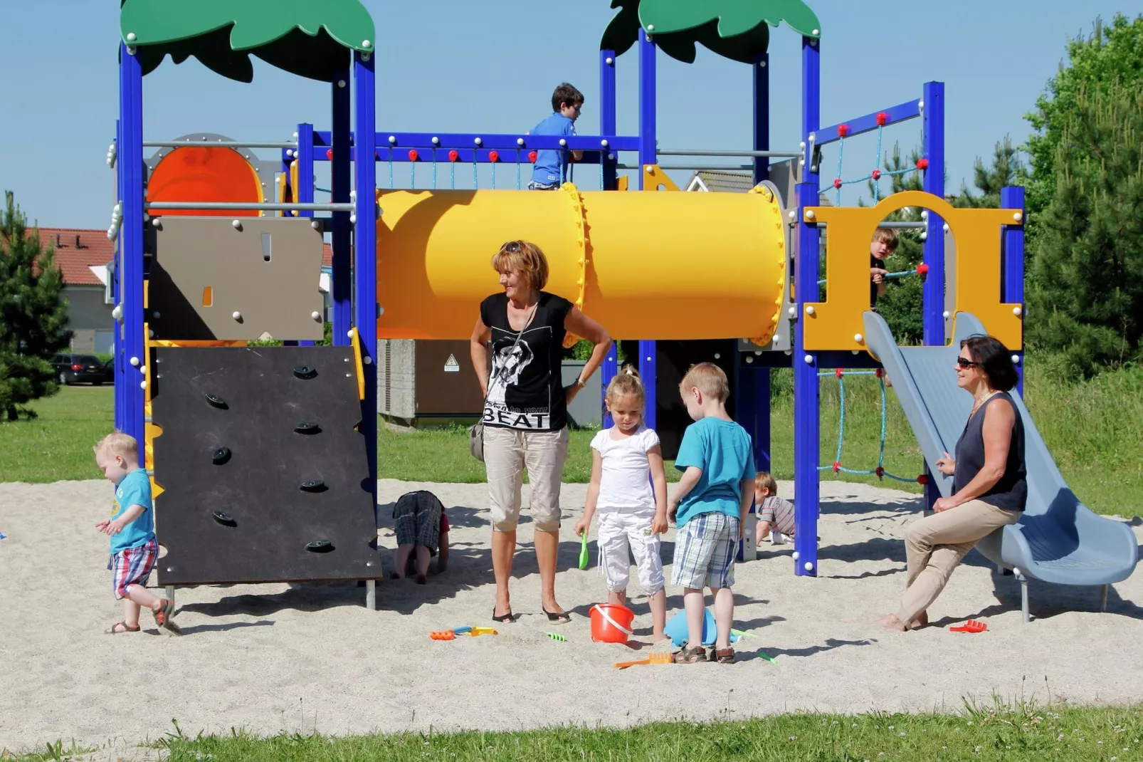 Boswoning-Parkfaciliteiten