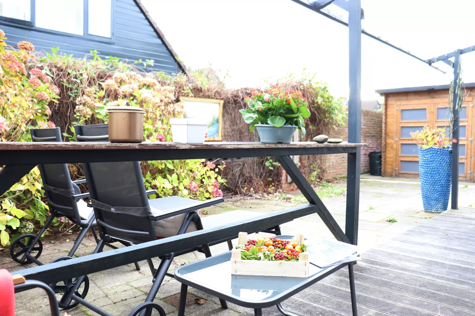 Marie aan Zee-Terrasbalkon