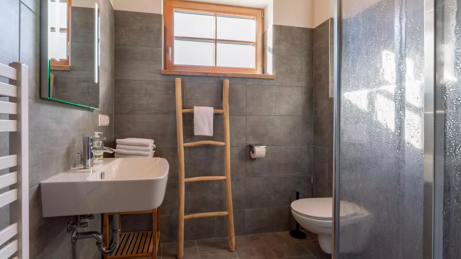 Im grünen Herzen-Badkamer