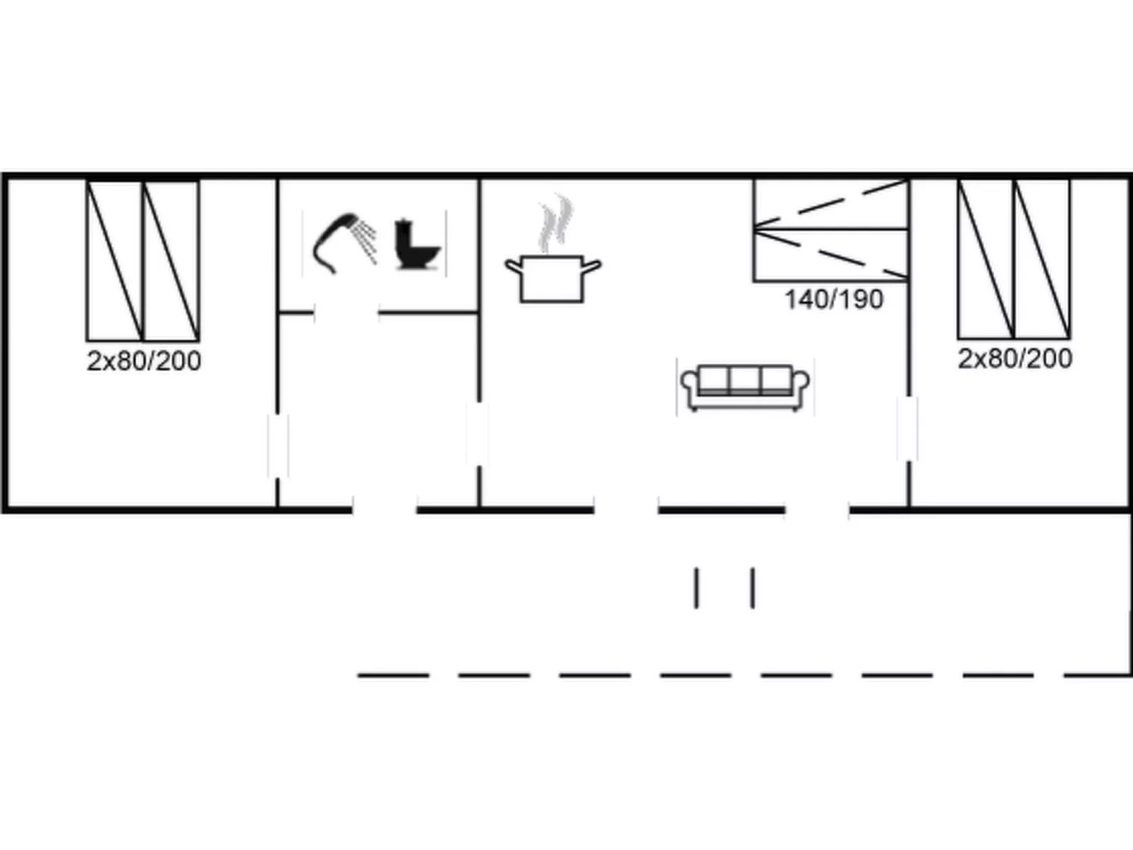 "Tinne" - 400m from the sea-Binnen
