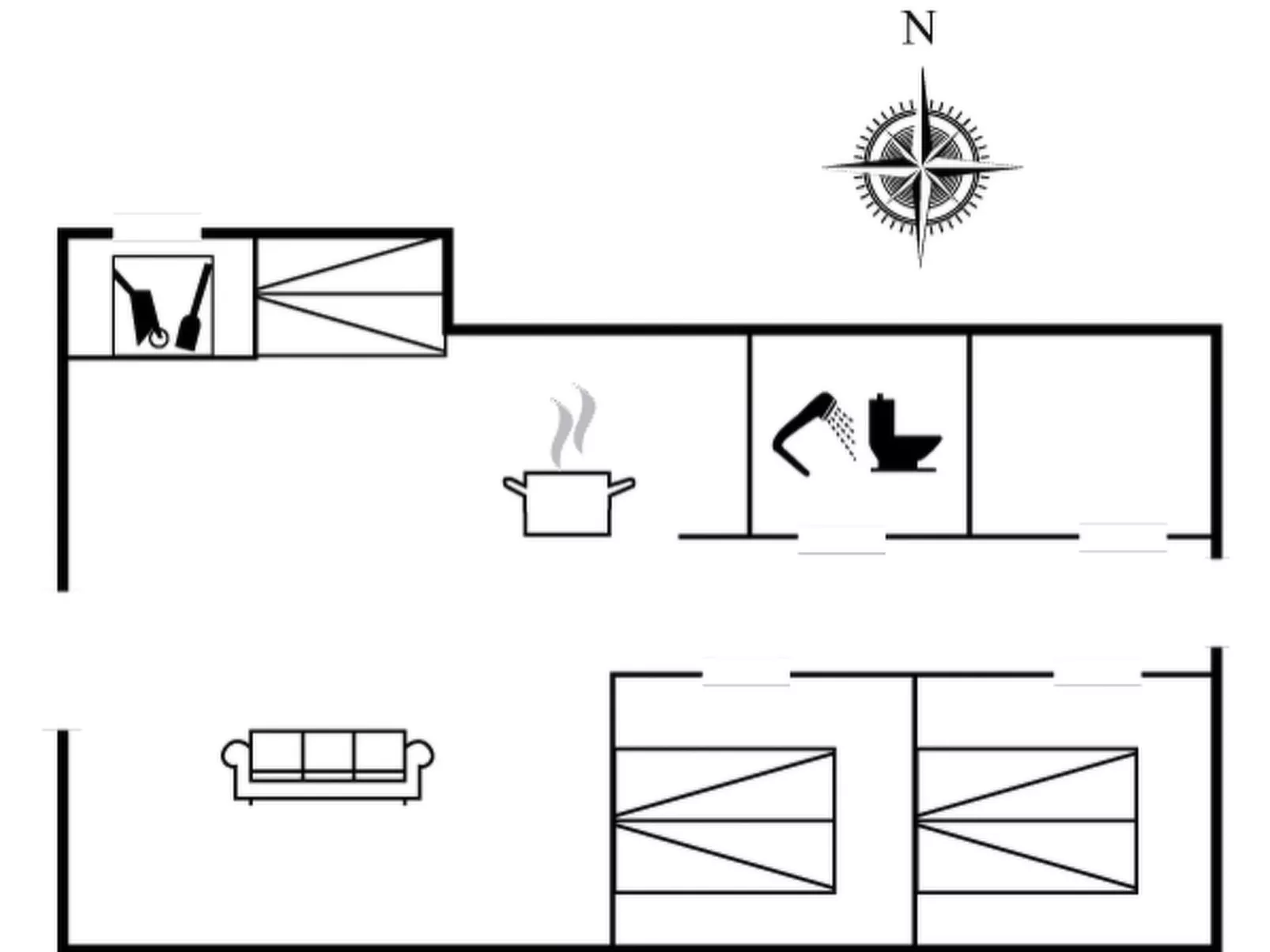 "Hannah" - 300m to the fjord-Binnen