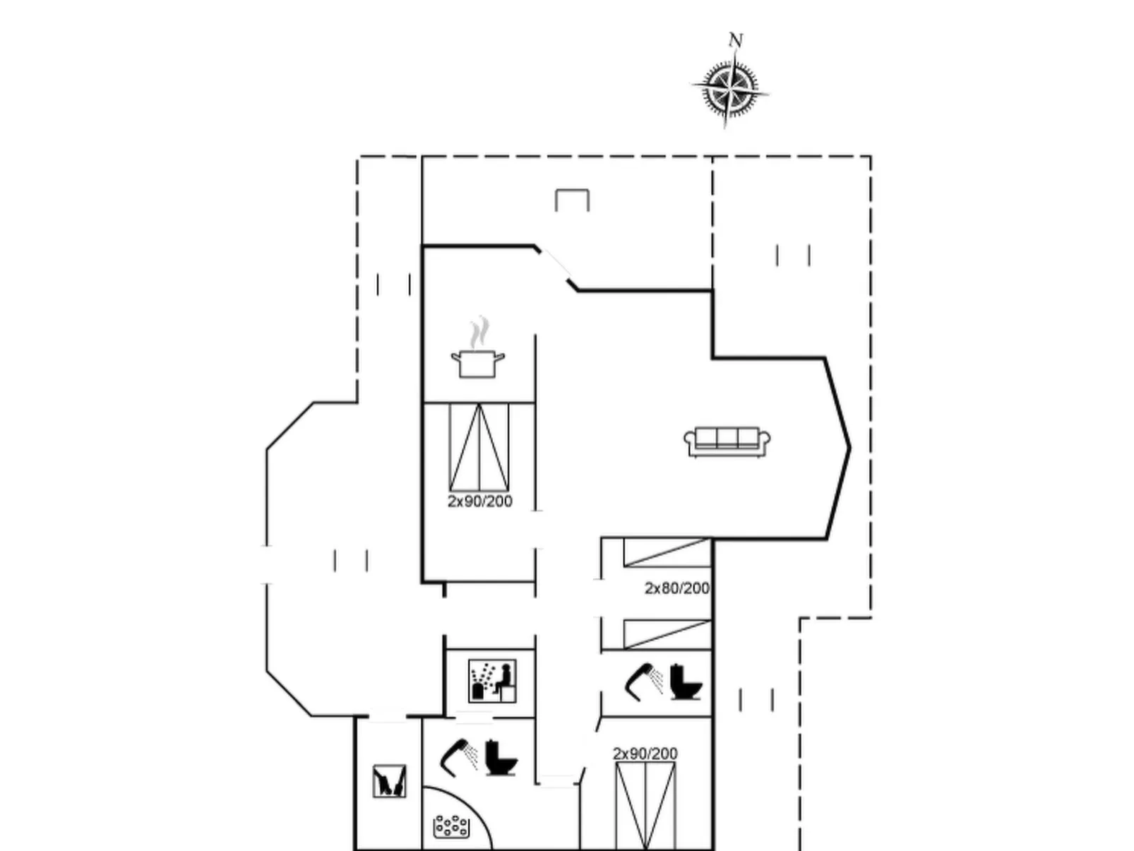 "Fanija" - 200m from the sea-Binnen