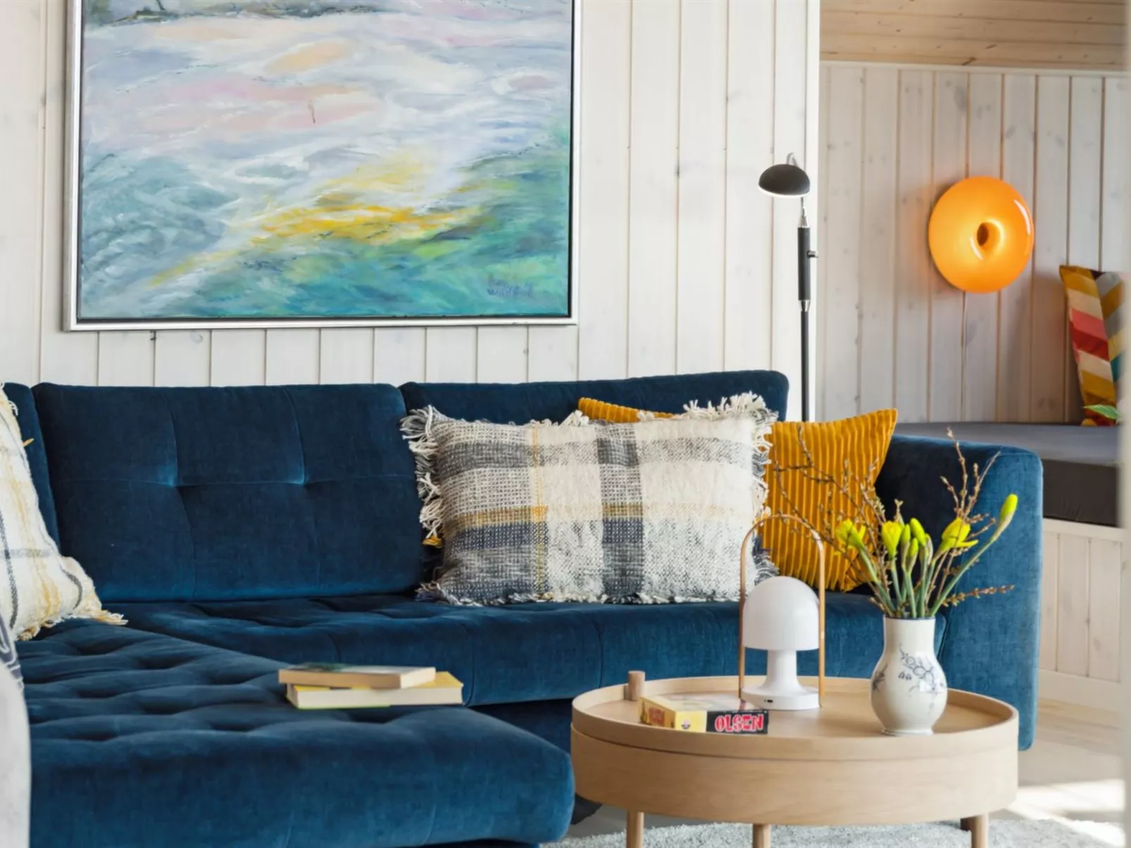 "Viveke" - 10m from the sea-Binnen