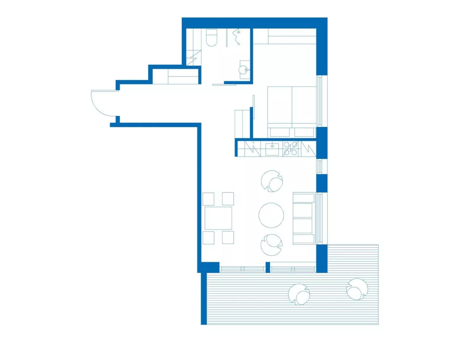 Naava chalet 105-Binnen