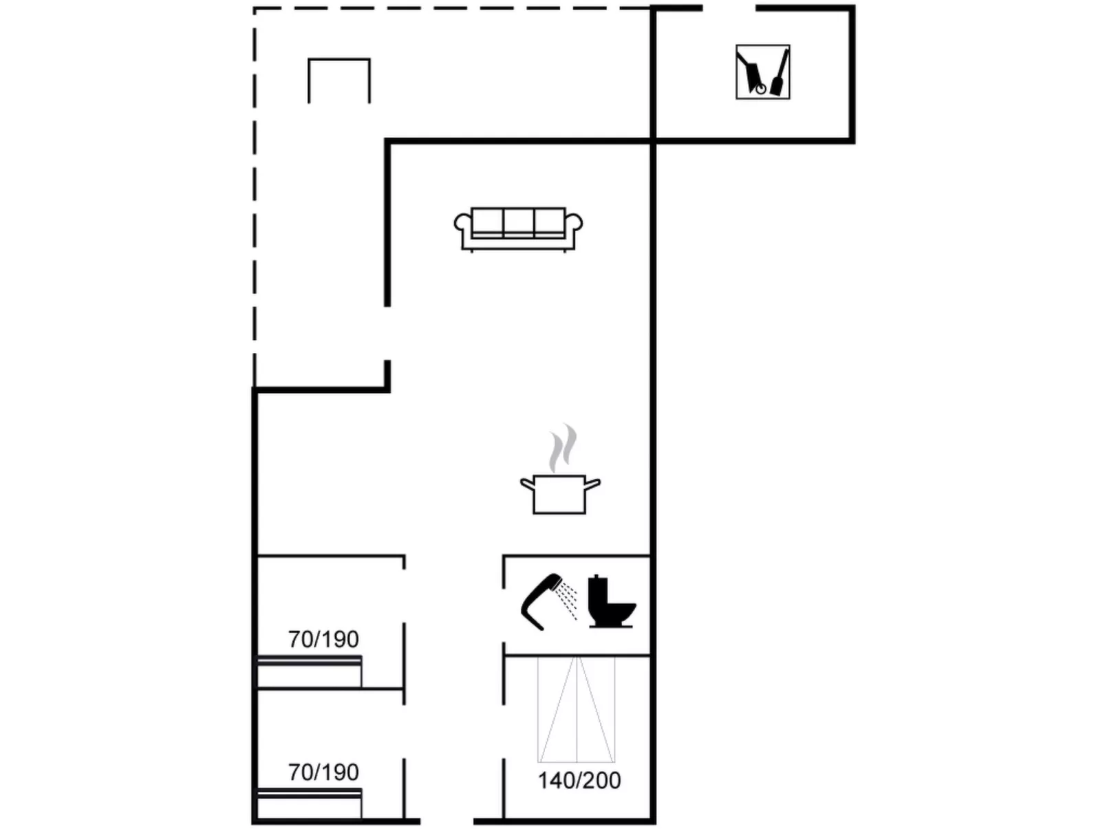 "Gitten" -  from the sea-Binnen