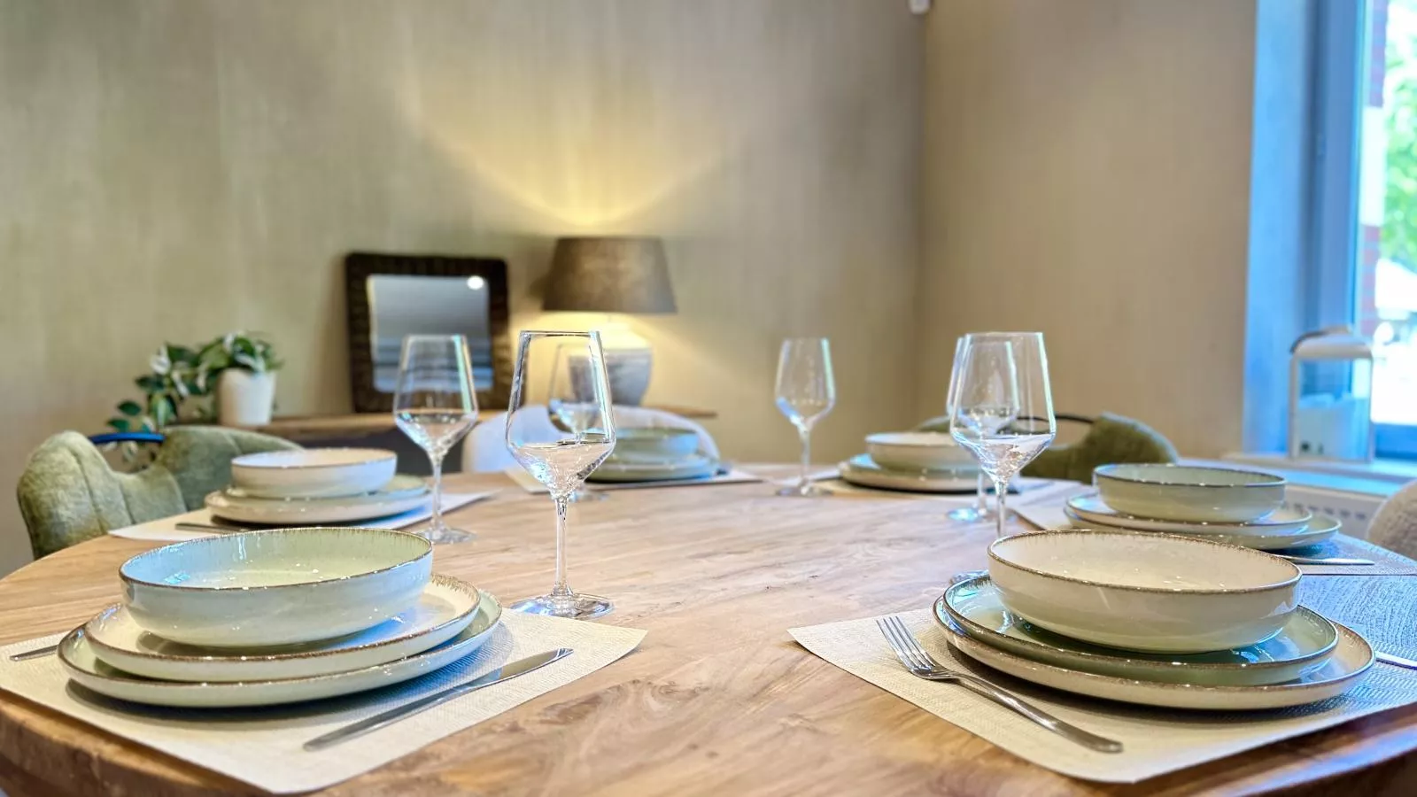 Le Moulin de Lachalade-Eetkamer