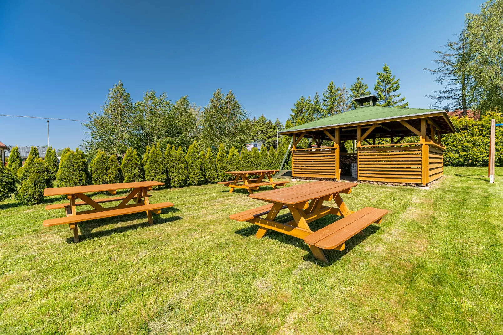 Domki wakacyjne z basenem Sianożąty-Parkfaciliteiten