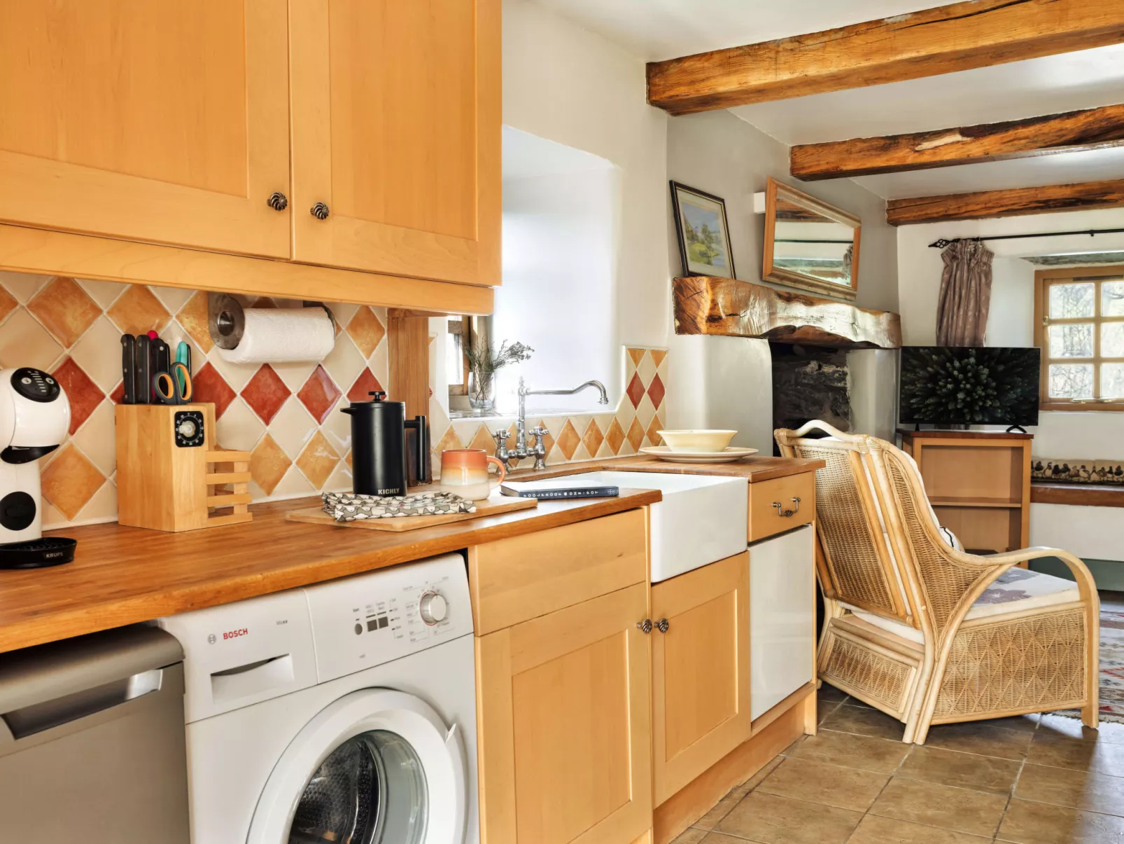 St Francis Cottage-Binnen