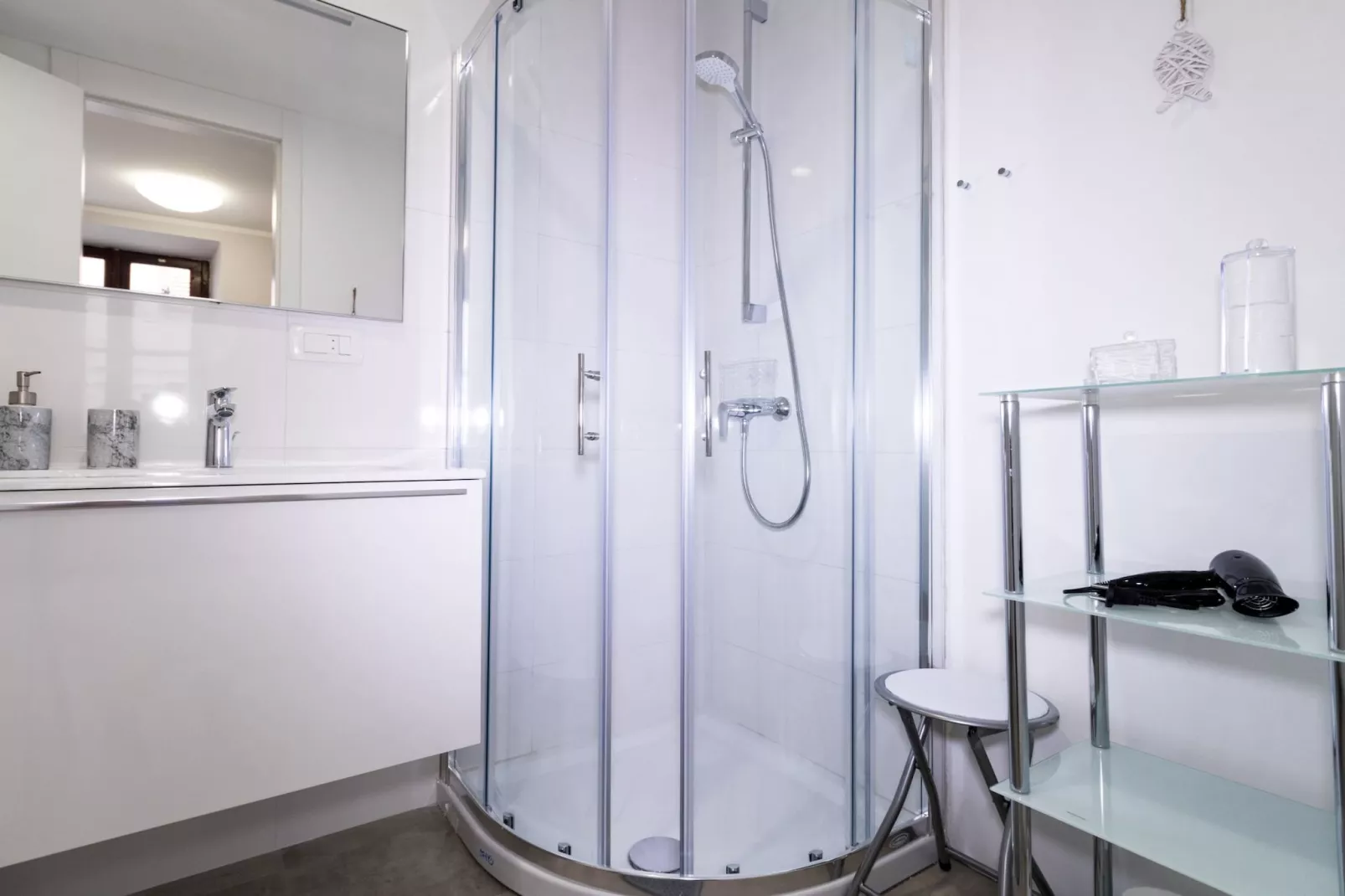 Piran Downtown Chic and Cozy Apartments - Standard One Bedroom Apartment (owner 3.S)-Badkamer