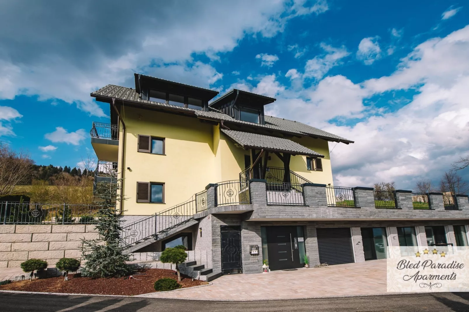 Bled Prestigious and Stylish Apartments - Standard Studio Apartment with Terrace (owner 2)-Buitenlucht