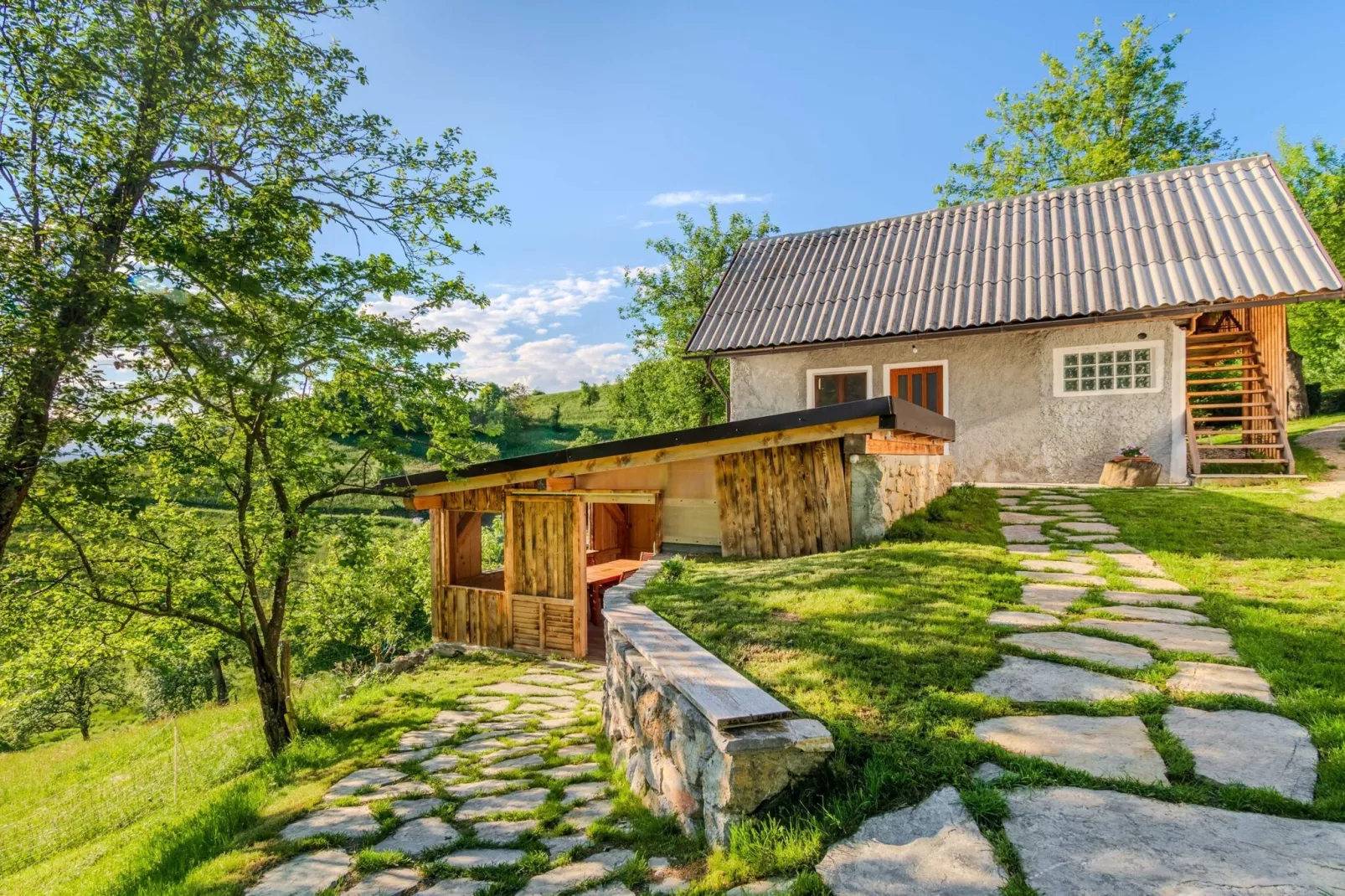 Nature Hideaway Holiday Homes with Sauna - One Bedroom Holiday Home (owner Pika)-Buitenlucht
