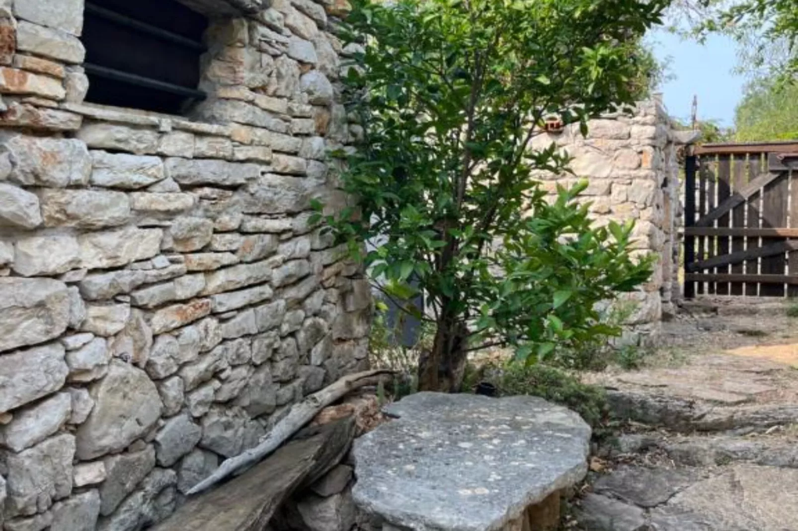 Romantic Stone House and Yard Near Stunning Beach - Two Bedroom Holiday Holiday Home  with  Patio and Terrace