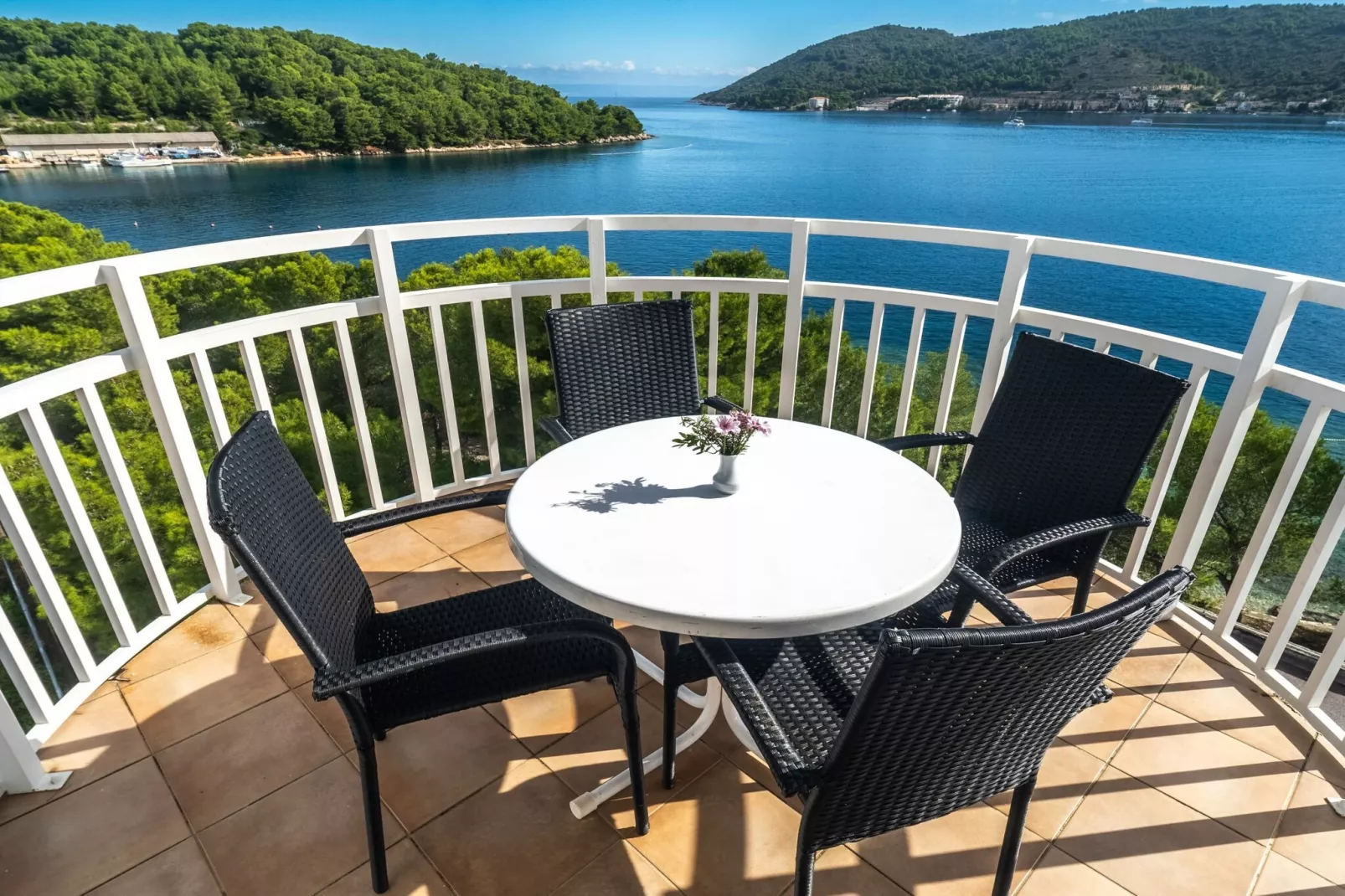 Hotel Issa - Double Room Sea View 14-Terrasbalkon