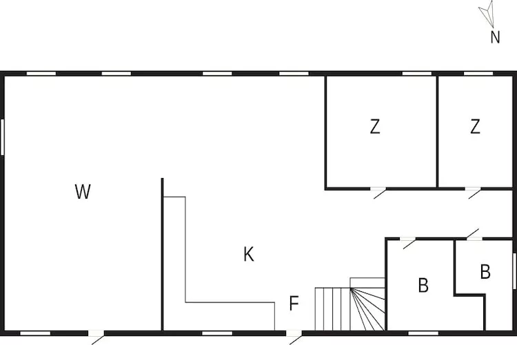 5 sterren vakantie huis in Sejerø-Plattegrond