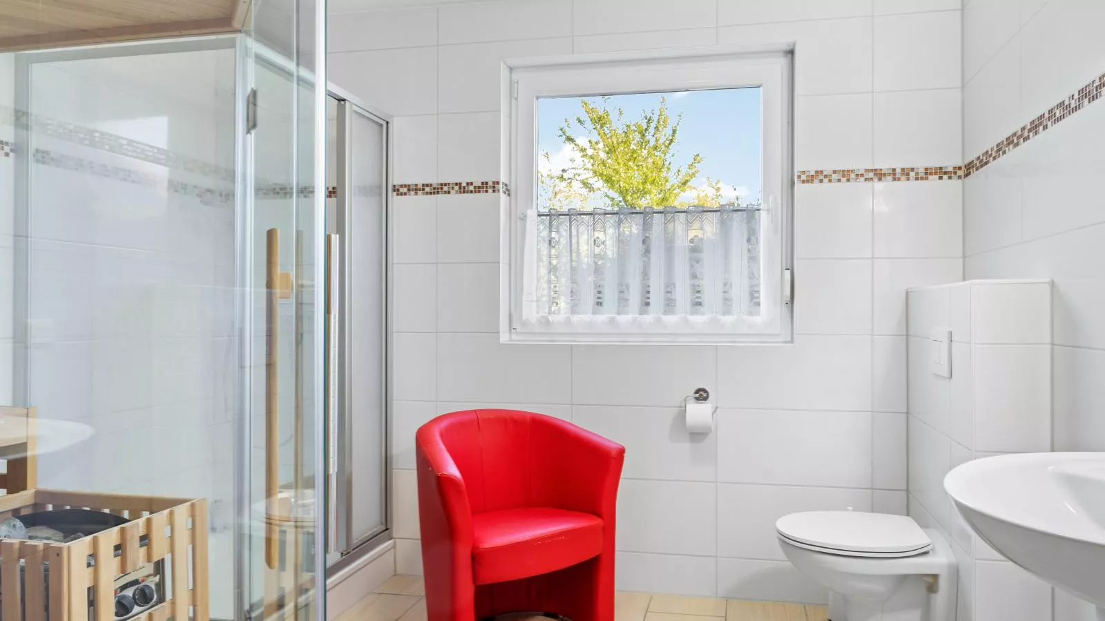 Windflüchter XL-Badkamer