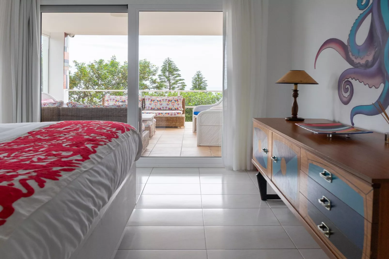 CT 385 AL - Faro's Soulrise Villa - Mojacar - Pool & Artistic Flair close to the Beach-Slaapkamer