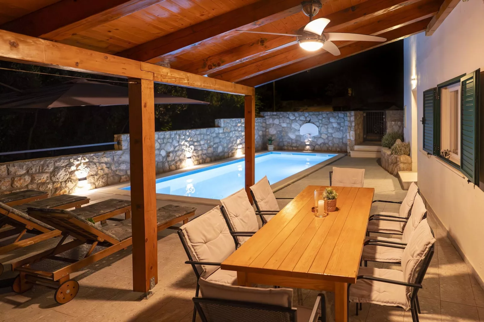 Sea view Villa Nana-Zwembad