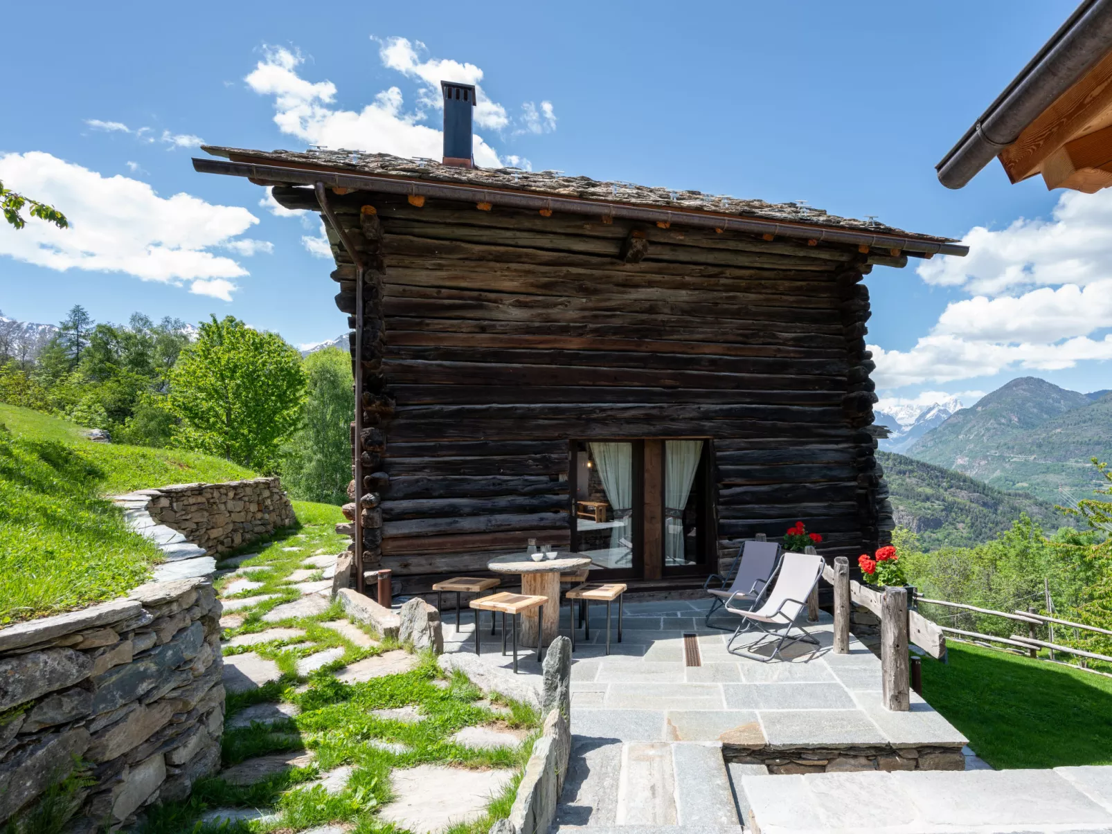 Chalet les Combes-Buiten