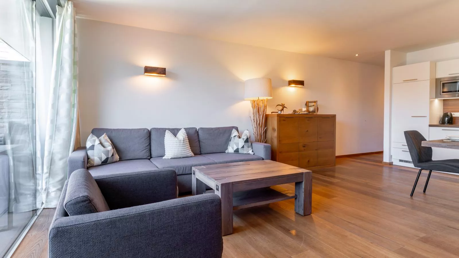 Residenz Wildkogelbahn Top 4-Woonkamer