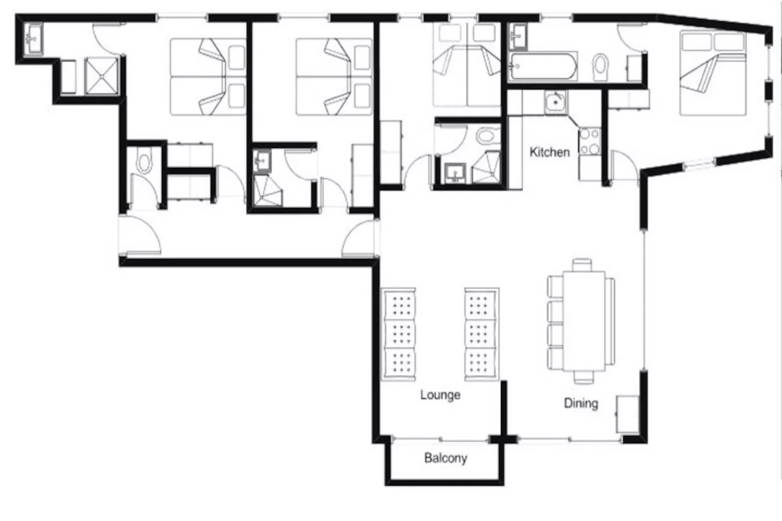 Résidence Aiglon-Niet-getagd