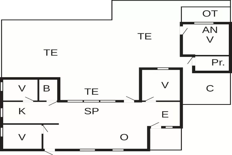 6 persoons vakantie huis in Hejls-By Traum-Plattegrond