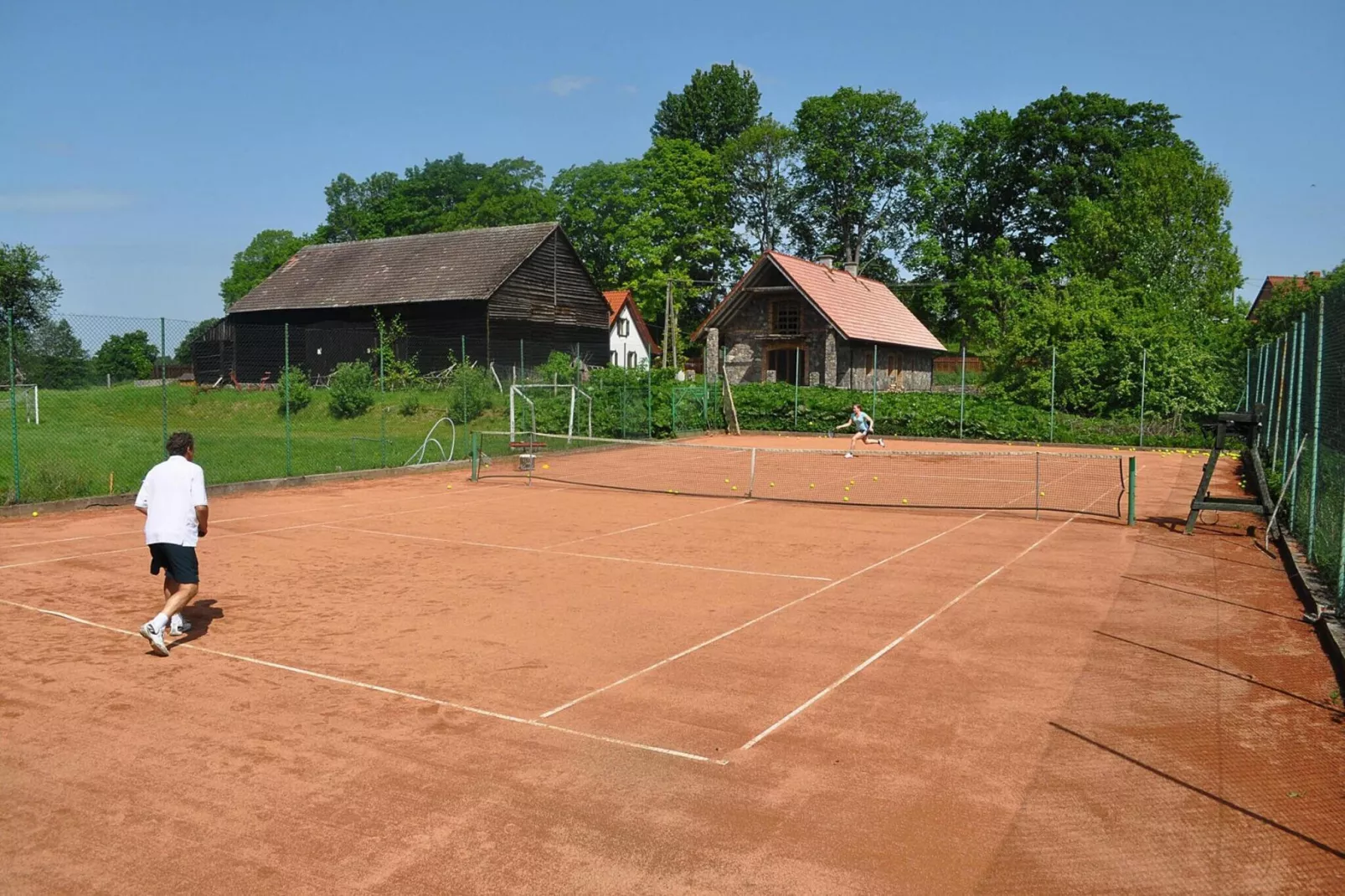 Żółty Dom Grąbczyn-Gebieden zomer 5km