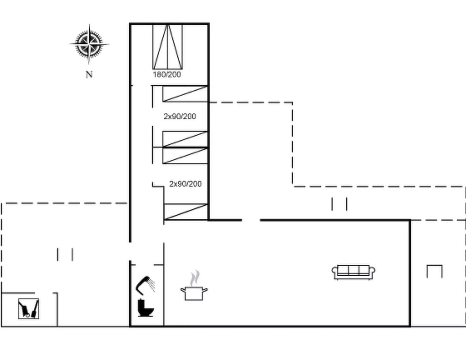 "Faxi" - 100m from the sea-Binnen