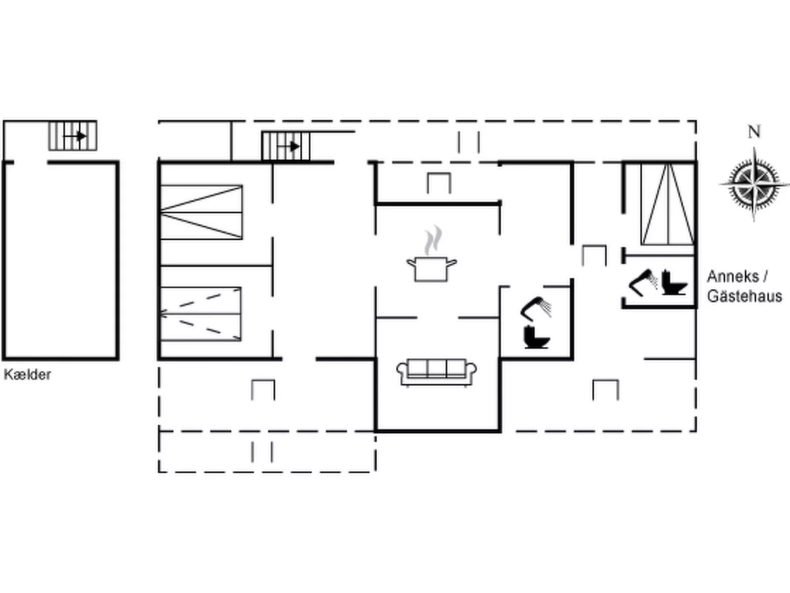 "Emely" - 700m from the sea-Binnen