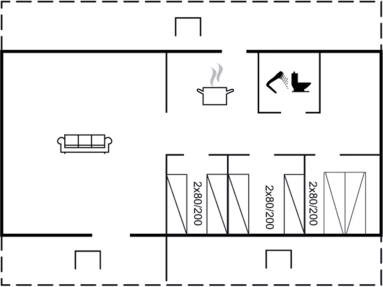 "Øthger" - 300m from the sea-Binnen