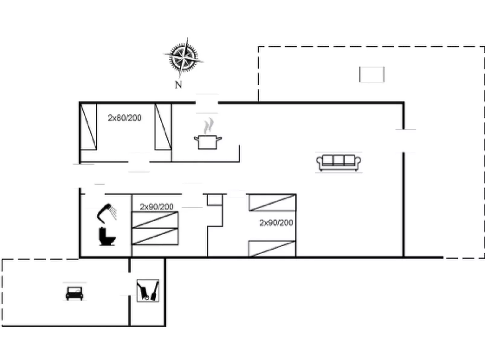 "Sophine" - 50m from the sea-Binnen