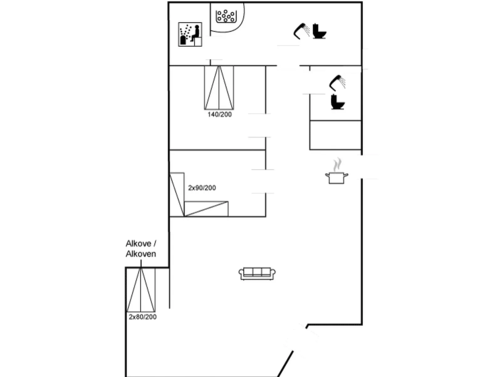 "Aimi" - 270m from the sea-Binnen