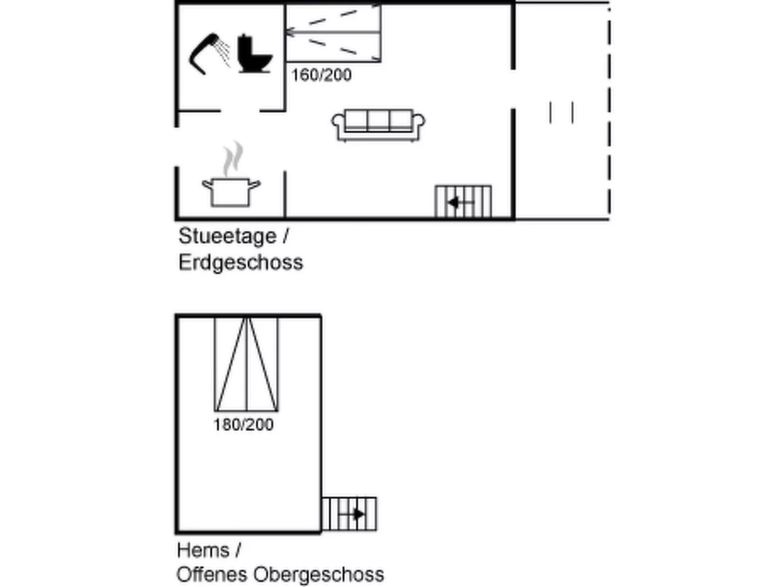 "Askrik" - 400m from the sea-Binnen