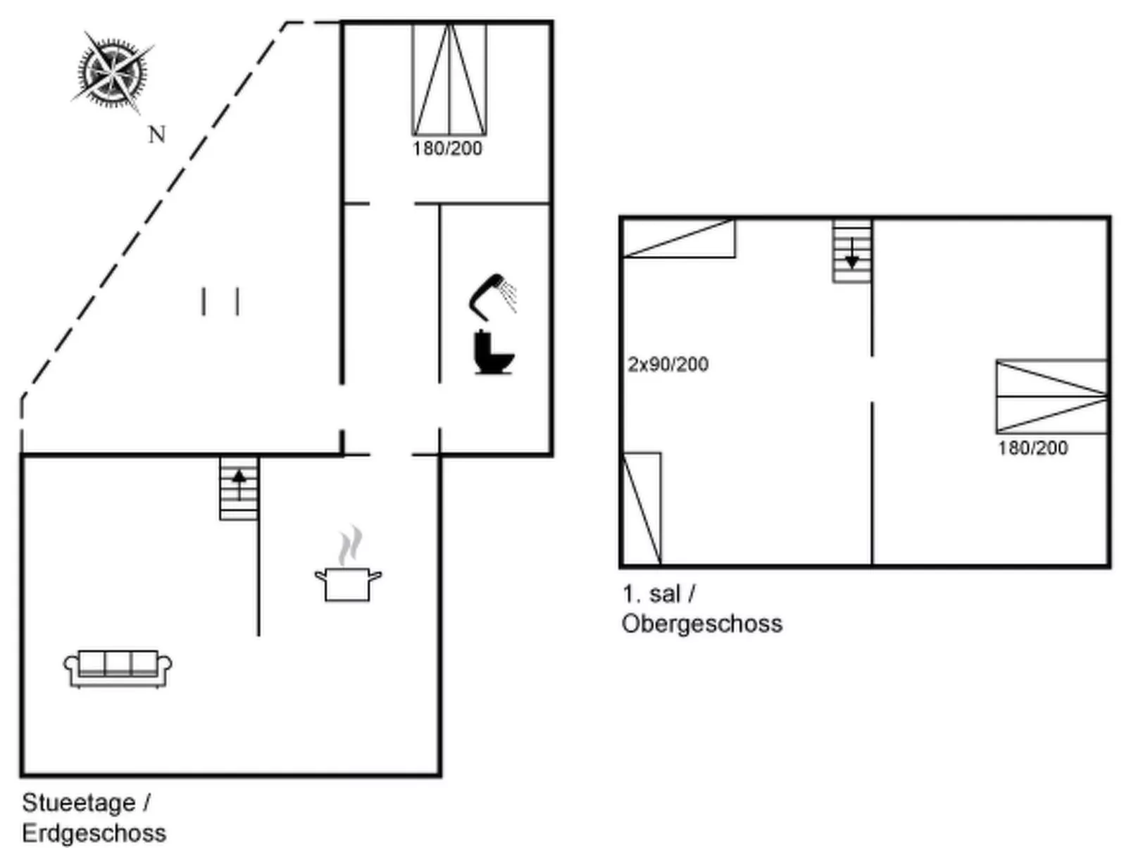 "Iara" - 6km from the sea-Binnen