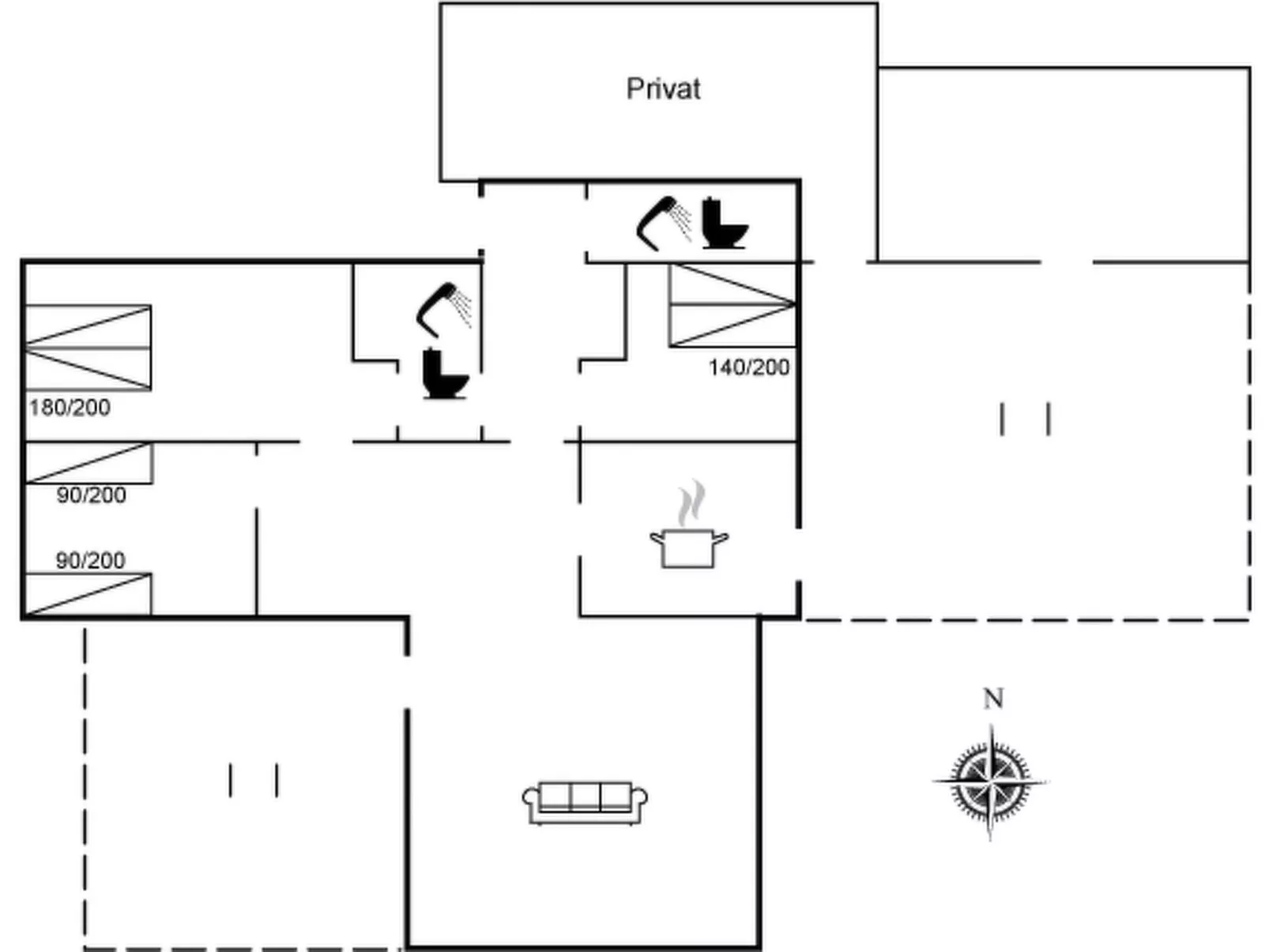 "Claudette" - 1km from the sea-Binnen