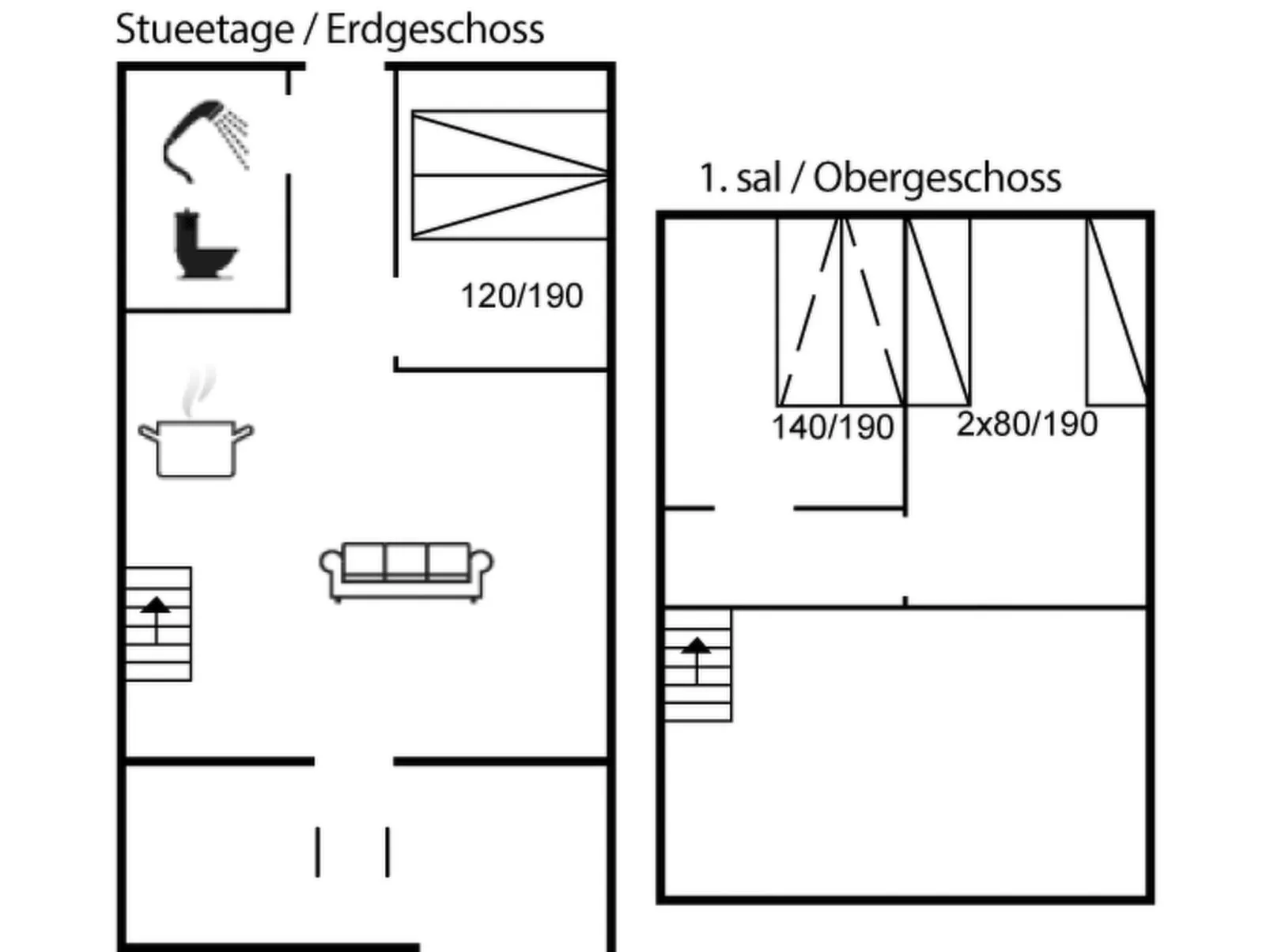 "Segot" - 100m to the fjord-Binnen