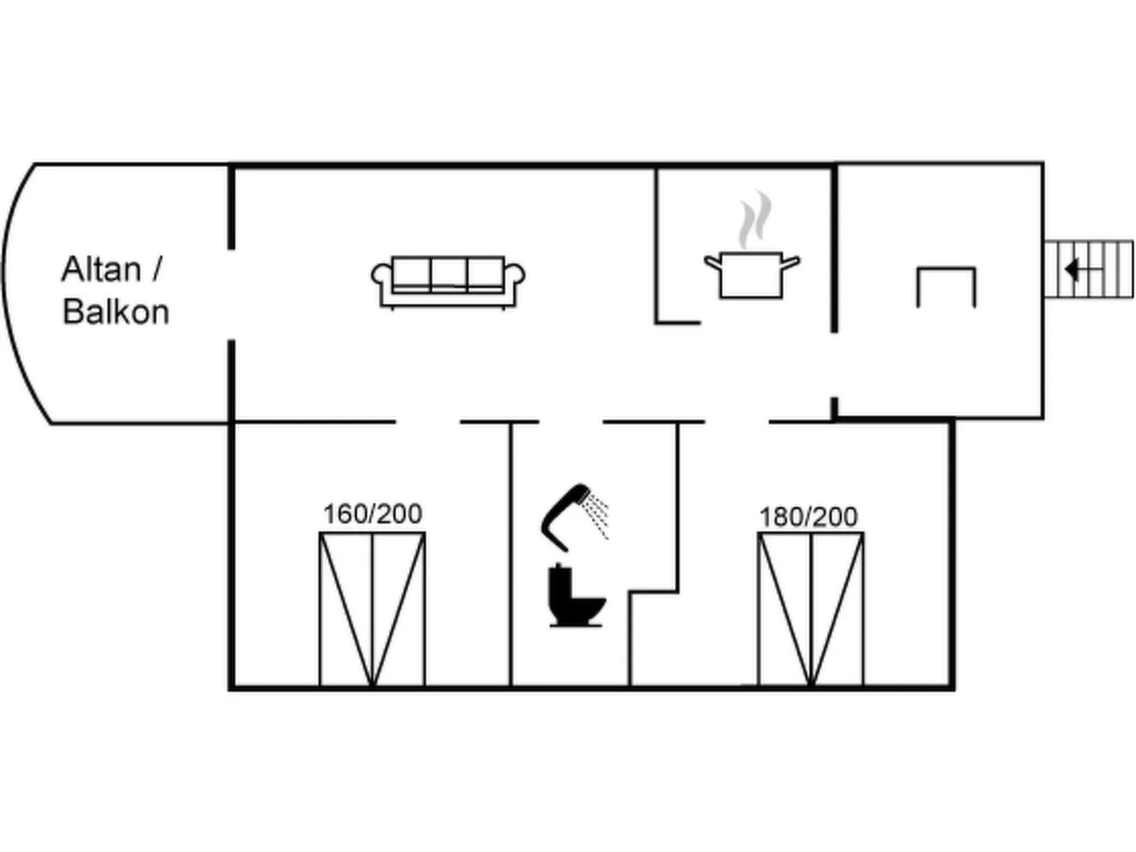 "Sipi" - 100m from the sea-Binnen